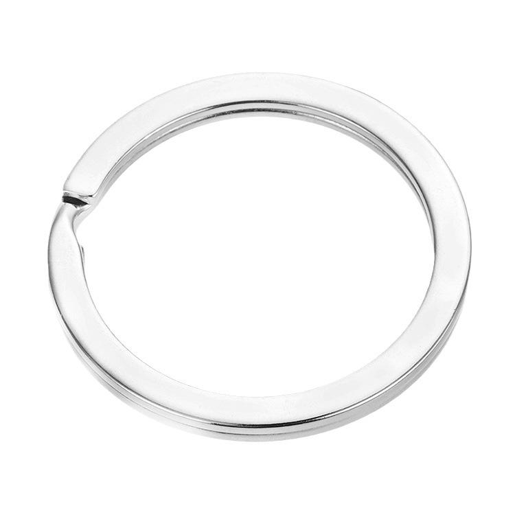 Spot Key Ring, Colorful Key Ring, Nickel Key Ring, Flat Ring, Hardware Accessories, Metal Key Chain thumbnail 3