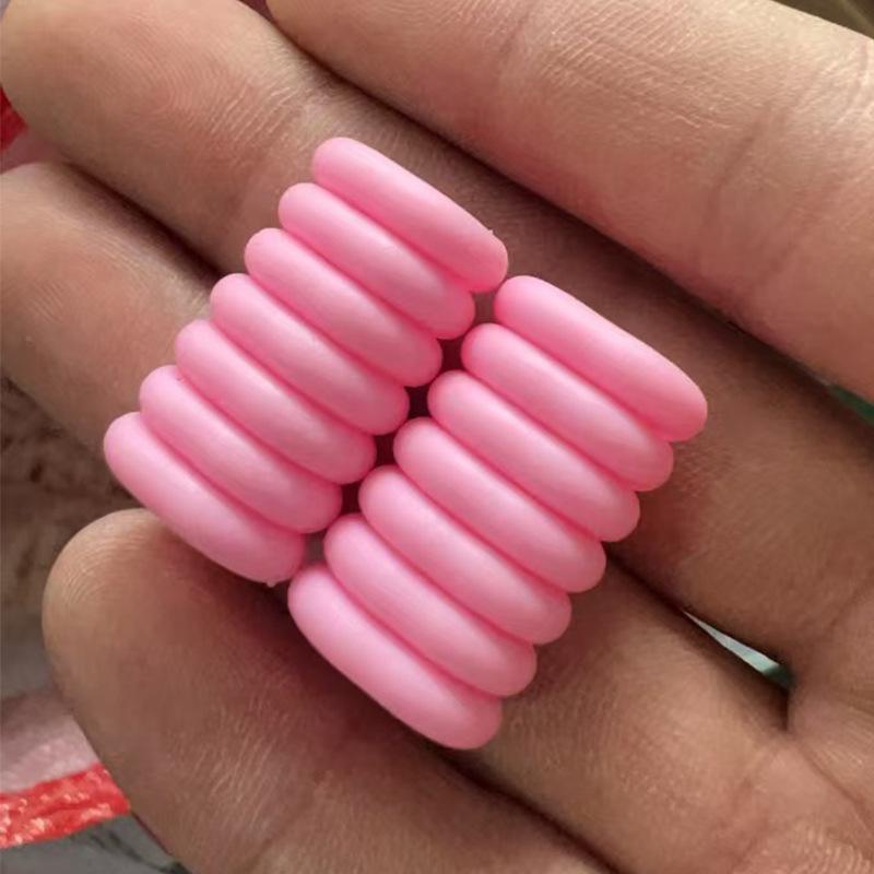 7 sections soft circle pink