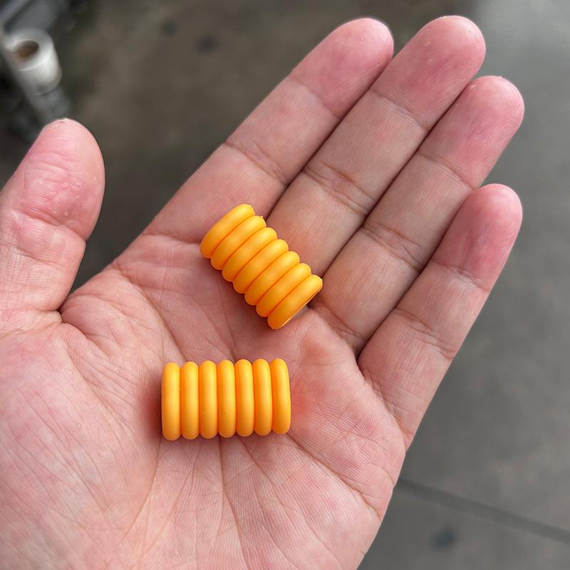 7 sections soft circle orange