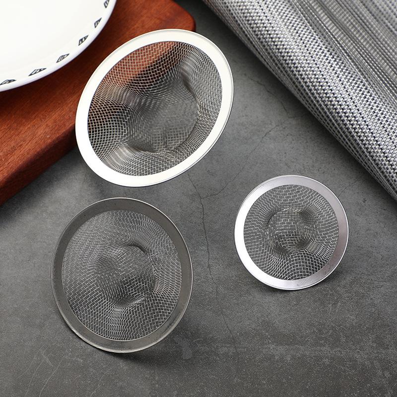 Kitchen Sink Filter Stainless Steel Vegetable Washing Basin Filter Sewer Sink Garbage Drainage Floor Drain