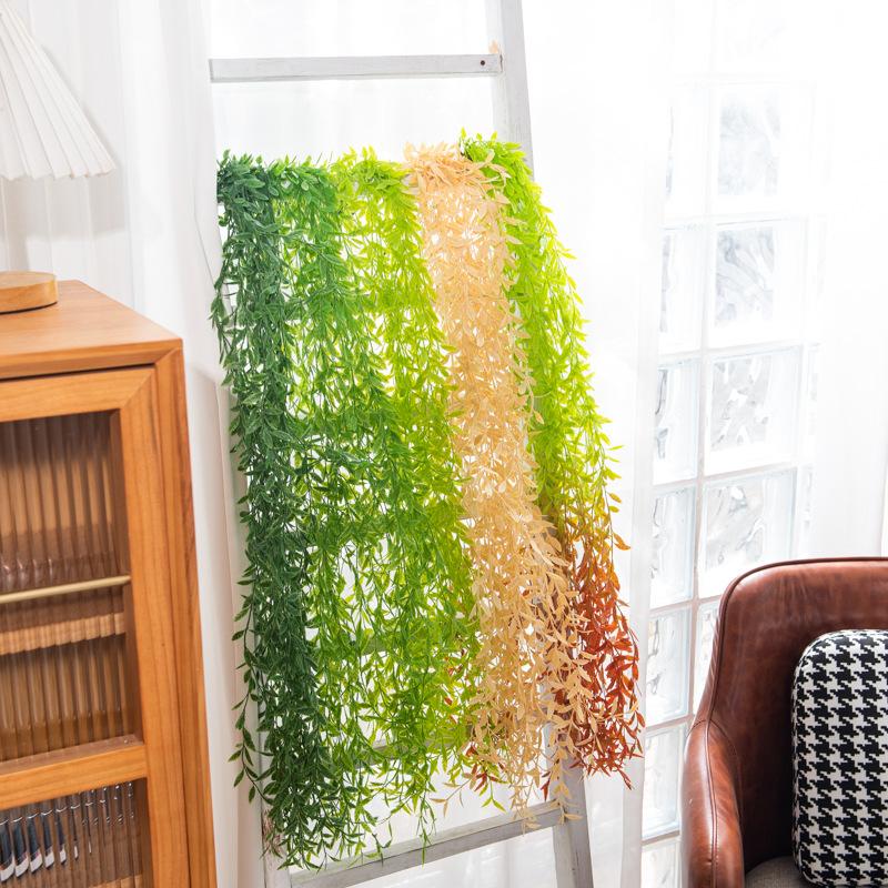 Artificial Water Plants, Willow Vines, Wall Hanging Willow Leaves, Fake Greenery, Wedding Wall Decorations