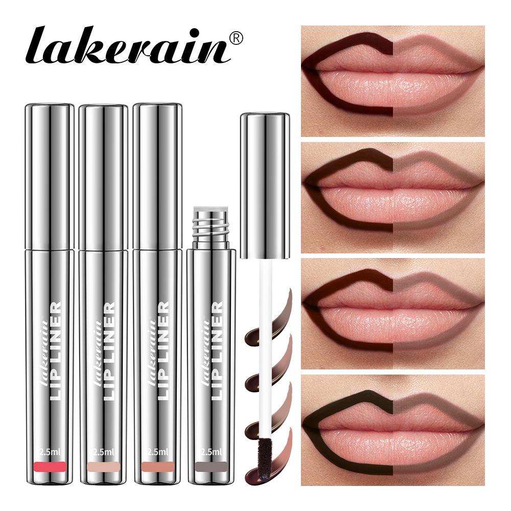 Cross-Border Lakerain Peel-Off Lip Liner Matte Finish Non-Fading Non-Stick Cup Lip Liner Liquid Lip Liner thumbnail 3