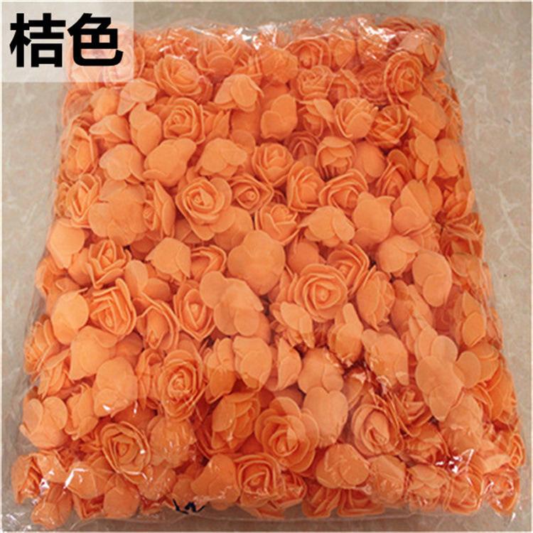 Orange / Diameter 3.5cm, 500 flowers per pack