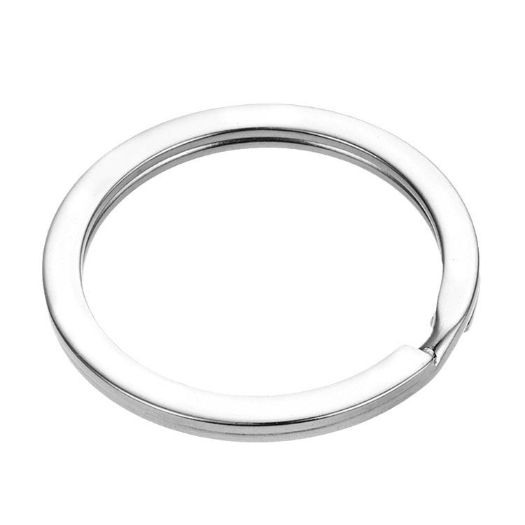 Spot Key Ring, Colorful Key Ring, Nickel Key Ring, Flat Ring, Hardware Accessories, Metal Key Chain thumbnail 4