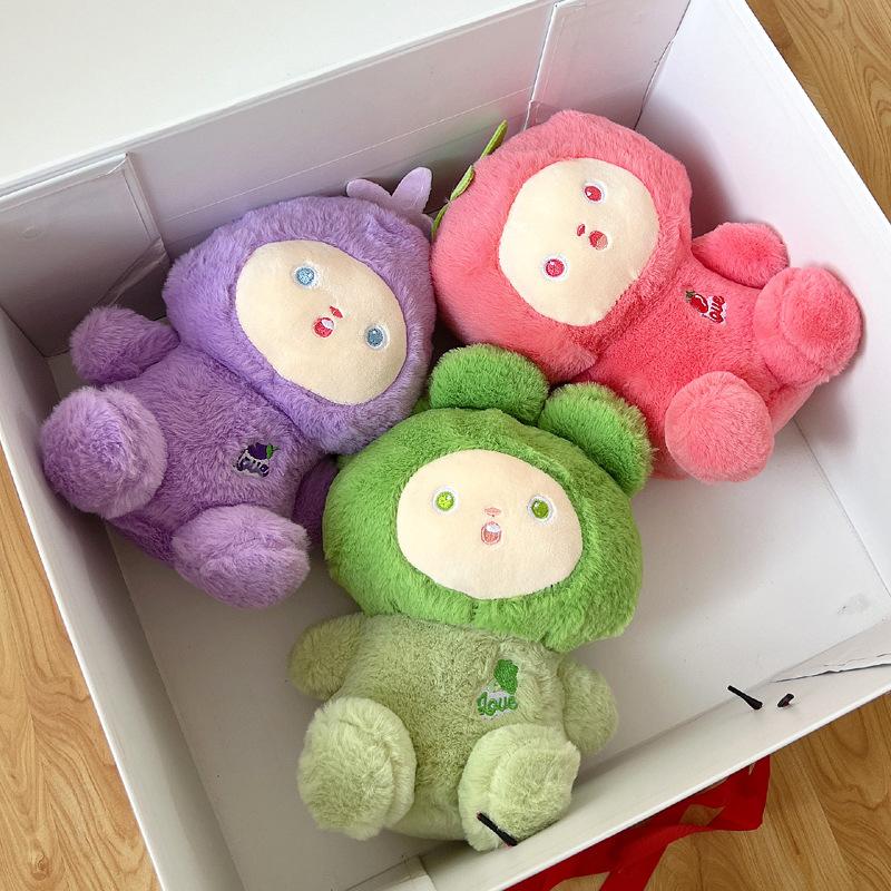 Fruit and vegetable doll / Boutique 8-inch/single price/color mix and match